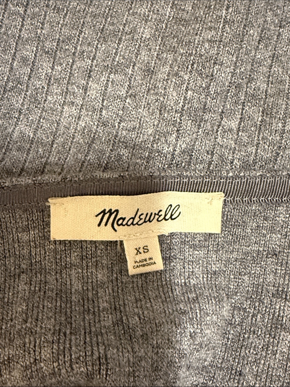 Madewell Relaxed Button-Front Cardigan - Picture 6 of 7